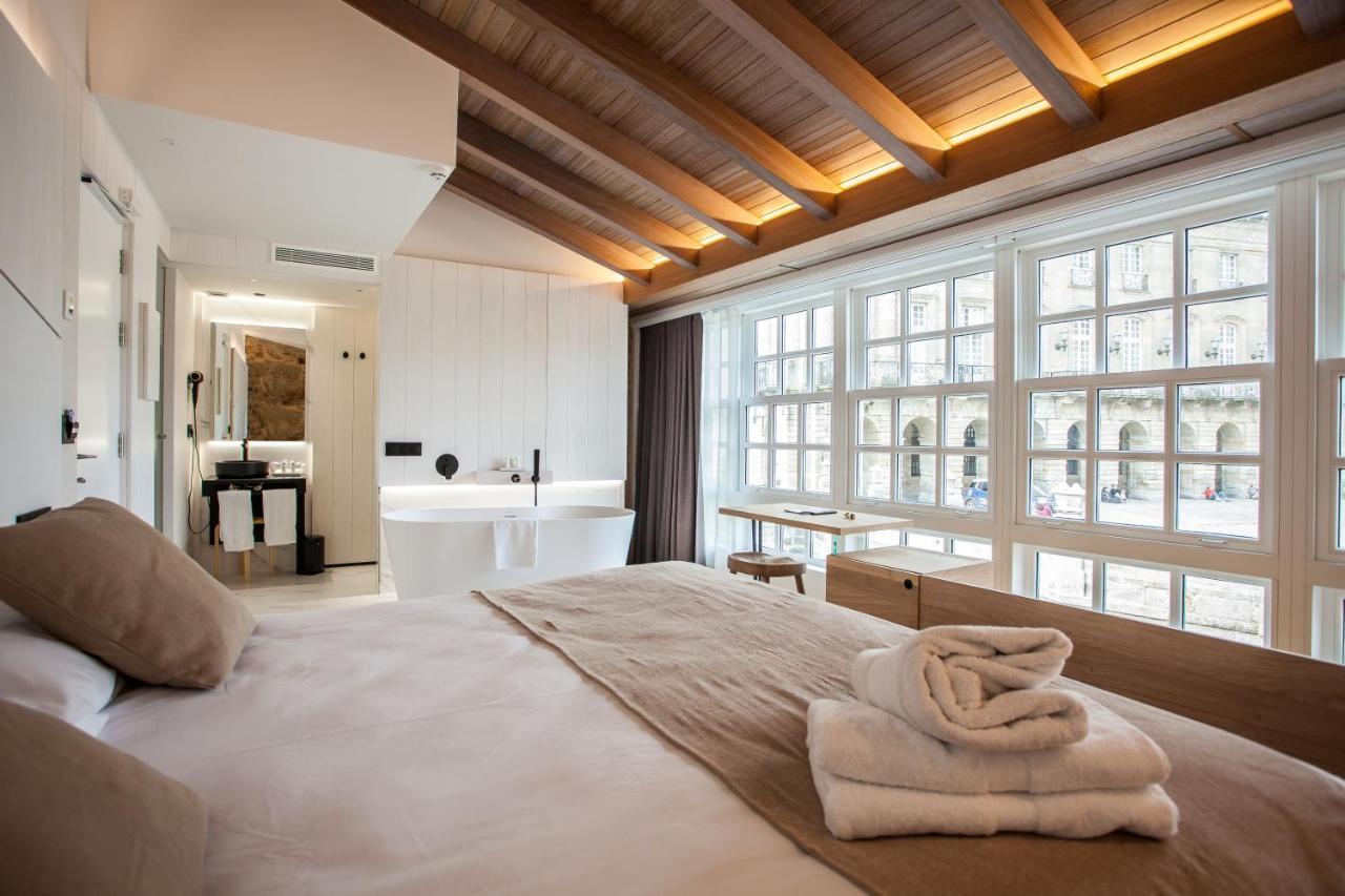 Hotel Plaza Obradoiro By Bossh! Hotels Santiago de Compostela Exteriör bild